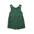 thumbnail image 1 of Fjofpr Baby Girl Clothes 12 Months Clearance Baby Girl Clothes Clearance Baby Boy Clothes Toddler Kid Baby Boys And Girls Summer Soild Sleeveless Jumpsuit Romper Clothes (0-24M), 1 of 4