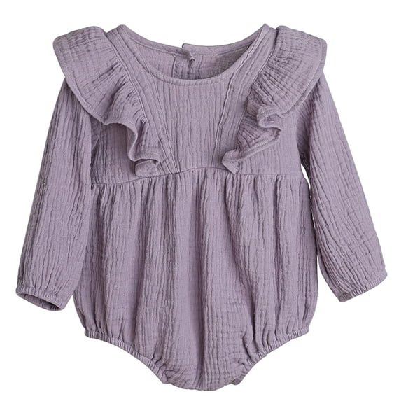 Fjofpr Baby Girl Clothes Clearance under $10 Baby Girl Clothes 12 Months Clearance Winter Jumpsuits for Babies Toddler Kids Baby Girls Cute Clothes Jumpsuit Long Sleeve Bodysuit Romper(0-24months)