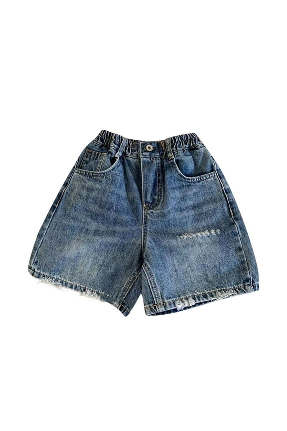 Boys Clothes Clearance under $10.00 Boys Shorts Size 10-12 Jean Shorts Children's Summer Casual Jeans Comfortable Shorts Cropped Pants With Pockets And Outerwear Pants(1-12Y)
