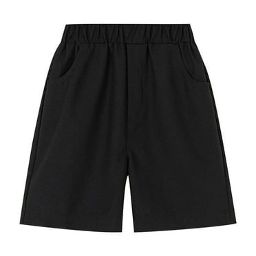 Fjofpr Boys Clothes Clearance under $5.00 Boys Shorts Size 10-12 Black Boy Children's Lattice Pants Elastic Waisted Easy To Dry Pants（2-13 Years）
