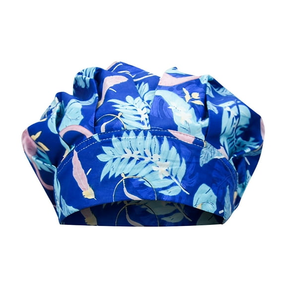 Fjofpr Chef Caps for Adults Scrub Cap Hat Suction Sweat Towel Nurse Cap Printed Baotou Cap