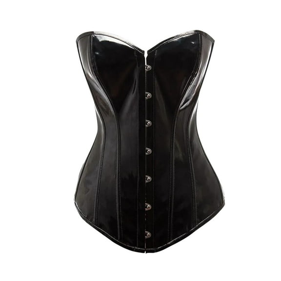 Fjofpr Clearance Black Corset Tops for Women Fashion Women Style Solid Color Backless Ribbon Waist Camisole Shapewear Tops