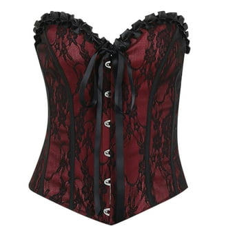 トップス corset XS DKZQQ Lace Tube Tops For Women Floral Corset Top Boned