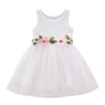 thumbnail image 1 of Fjofpr Girls Clothes under $5.00 Toddler Baby Girls Sleeveless Floral Dress Flower Princess Dresses（3M-24M）, 1 of 4