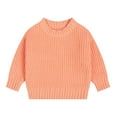 thumbnail image 1 of Fjofpr Girls Clothes Under $ 10 Sweaters for Girls Boys Girls Cute Solid Color Cute Winter Thick Casual Keep Warm Sweater, 1 of 6