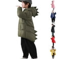 thumbnail image 1 of Fjofpr Girls Jacket Size 8 Girls Winter Coat Size 7 Children Down Jackets Boys And Girls Medium And Large Children Small Children Children's Clothing Down Jackets Red 7 Years, 1 of 9