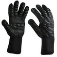 thumbnail image 1 of Fjofpr Gloves Heat Resistant Cooking Hot BBQ Grilling Cooking Gloves Heat oven Welding Gloves, 1 of 2