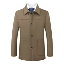 Fjofpr Jackets for Men Big and Tall Jackets for Men Lightweight Men's Fashion Men's Leather Motorcycle Jackets Casual Tops Coats