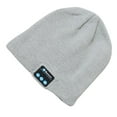 thumbnail image 1 of Fjofpr Knitted Hat, Mens Beanies Hats Men Winter Knitted Hat Adults Men Knitted Bluetooth Headset Hat Sports Bluetooth Hat Sports Bluetooth Hat, 1 of 1