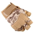 thumbnail image 1 of Fjofpr Mens Army Gloves Half Finger Gloves for Men Fingerless Gloves for Women Fashion Unisex half Finger Gloves Outdoor Sports Mountaineering Ride, 1 of 4