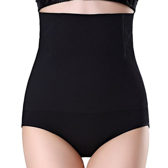 Fjofpr Plus Size Underwear for Women Traceless High Waist Flat Angle Abdominal Tight Pants with Girdle and Hip Lifting Body Shaping Pants Underwear