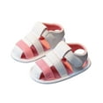 thumbnail image 1 of Fjofpr Sandals for Girls Clearance Infant Sandals Girls 6-12 Months Fashion Girls Baby Boys Flat With Cute Beach Summer Sandals Toddler Soft Shoes, 1 of 3