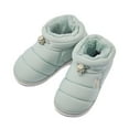 thumbnail image 1 of Fjofpr Shoes for Girls Clearance Home Shoes for Kids Baby Boys Girls Shoes Infant Toddler Winter Warm Footwear Non Slip Prewalker Children's Home Shoes, 1 of 3