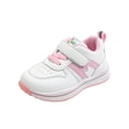 thumbnail image 1 of Fjofpr Shoes for Girls Clearance Sneakers for Girls Clearance Sneakers for Boys Clearance Toddler Toddler Infant Kids Baby Girls Boys Leather Breathable Soft Sneakers Shoes, 1 of 8