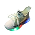 thumbnail image 1 of Fjofpr Shoes for Girls Clearance Sneakers for Girls Clearance Sneakers for Boys Light Up Toddler Girl Shoes Light Up Children Kids Baby Girls Boys Bling Led Light Luminous Sport Sneakers Shoes, 1 of 7