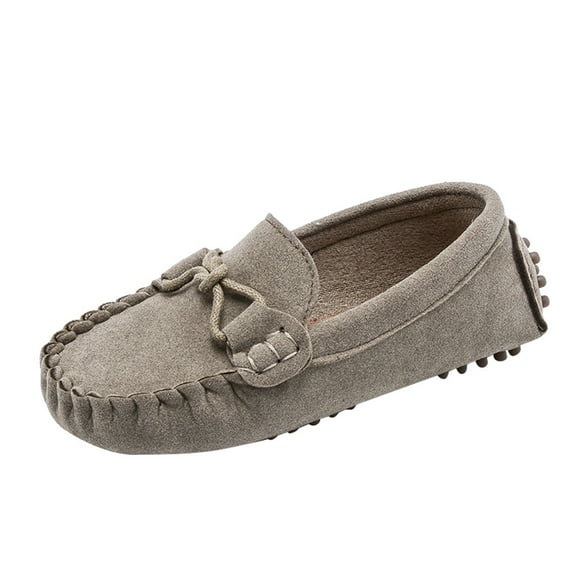 Fjofpr Shoes for Girls Clearance Loafers for Boys Children Boys Girls Loafers Color Soft Bottom Breathable Casual Shoes