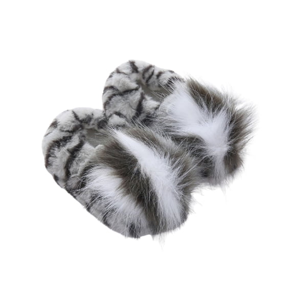 Fjofpr Slippers for Girls Slippers for Boys Big Kids Baby Warm Cotton Slippers Home Fashion Casual Slippers