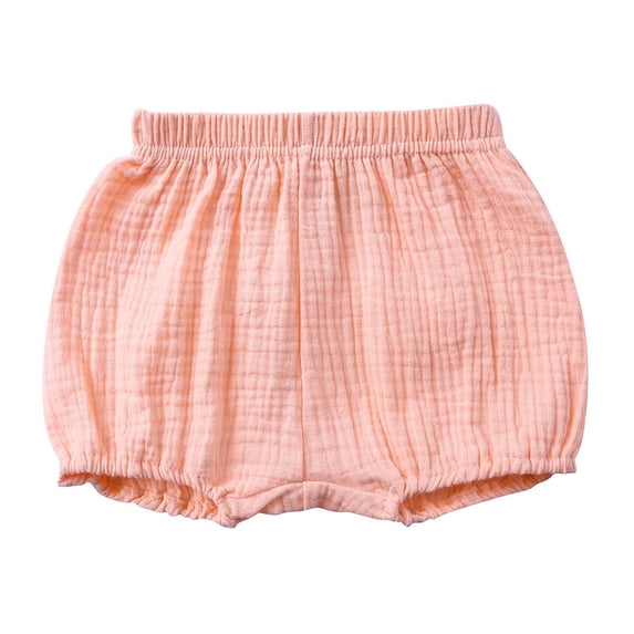 Fjofpr Summer Girls Pants on Newborn Bag Fart Pants Solid Color Casual Briefs Big Butt Shorts Bread Pants(6 Months-4 Years)