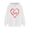 thumbnail image 1 of Fjofpr Sweatshirts for Women Plus Size Sweatshirts for Women L Women's Print Winter Hoodie Pullover Tops Long Sleeved Comfortable Sweatshirt, 1 of 5