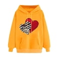 thumbnail image 1 of Fjofpr Valentine Clothes Women Hoodies for Women Cotton Women's Print Winter Hoodie Pullover Tops Long Sleeved Comfortable Sweatshirt, 1 of 5