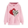 thumbnail image 1 of Fjofpr Valentine Clothes Women Womens Sweatshirt Pullover Women's Print Winter Hoodie Pullover Tops Long Sleeved Comfortable Sweatshirt, 1 of 5