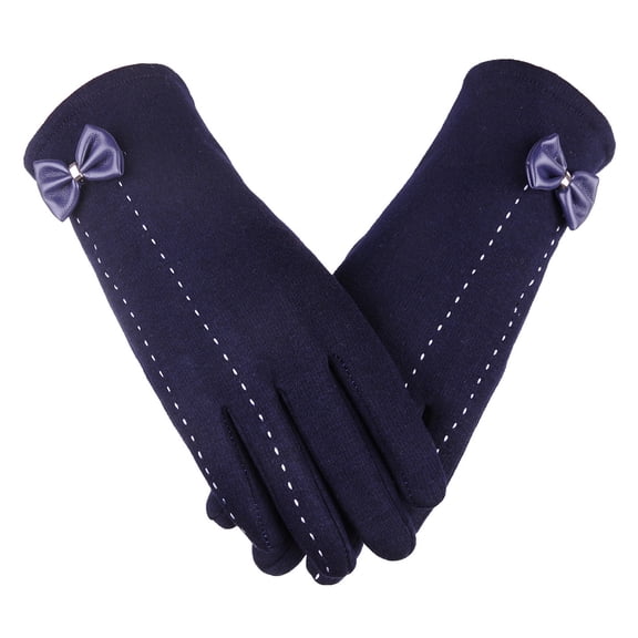 Fjofpr Winter Gloves Women Clearance Women Gloves for Cold Weather Fur Gloves for Women Fall And Winter Women's T-ouch Screen Fleece Warm Non Down Gloves