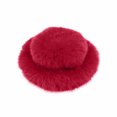 thumbnail image 1 of Fjofpr Women Hats Clearance Fluffy Winter Hat Fisherman Hat Warm Windproof Cap Women's Solid Color Winter Warm Punk Dome Hat Fashion Plush Fisherman Hat, 1 of 3