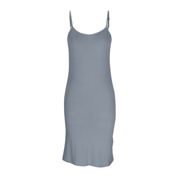 Fjofpr Women Sleeveless Nightgowns Tank Sleeshirt Soft Nightshirt for Sleeping Sleepwear Chemise Fashion Woman's Solid Sleeveless Dress Sleepshirts Round Neck Adjustable Strap Cami Dresses