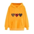 thumbnail image 1 of Fjofpr Womens Clothes under $8 Oversized Sweatshirts for Women Loose Fit Women's Print Winter Hoodie Pullover Tops Long Sleeved Comfortable Sweatshirt, 1 of 5