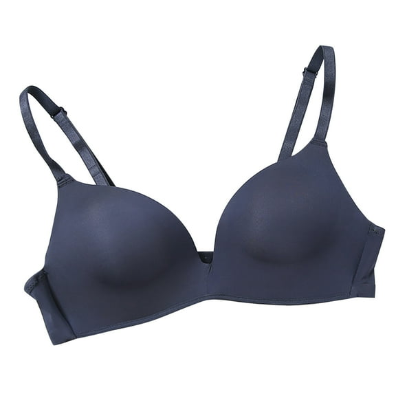 Fjofpr Womens Tops Womens Bras Lightweight Bra Seamless Small Chest No Steel Cup Underwear