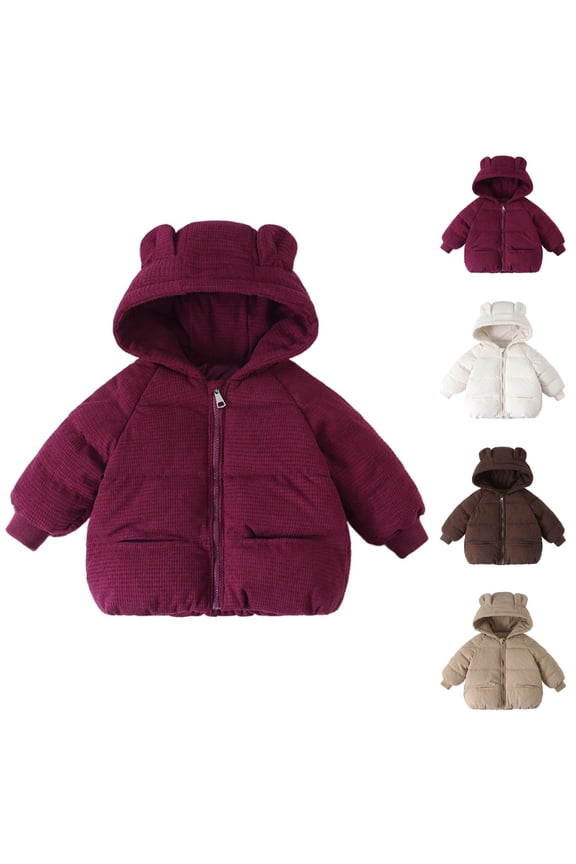 girls winter jacket Children's Casual Coat Thickened Warm Down Jacket