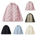 thumbnail image 1 of Fjofpr girls winter jacket Children's Solid Color Lightweight And Warm Worn Inside And Outside Down Jacket For Kids, 1 of 5