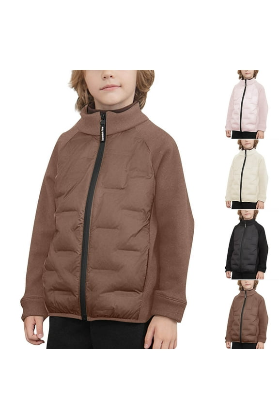 girls winter jacket Children's Winter Light Down Jacket Casual Coat