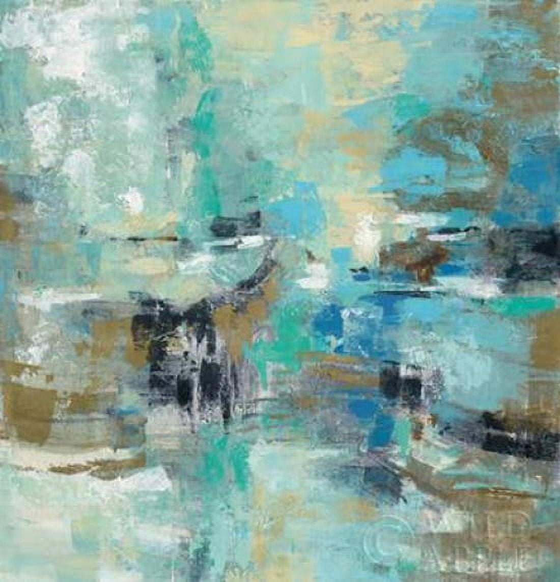 Fjord Reflections Canvas Art - Silvia Vassileva (24 x 24)
