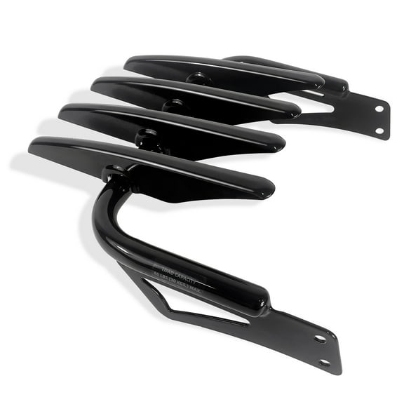 Fjpacemt 12" Custom Unique Luggage Rack Trunk Mount for Motorcycle Backrest Sissy Bar Only Our Store
