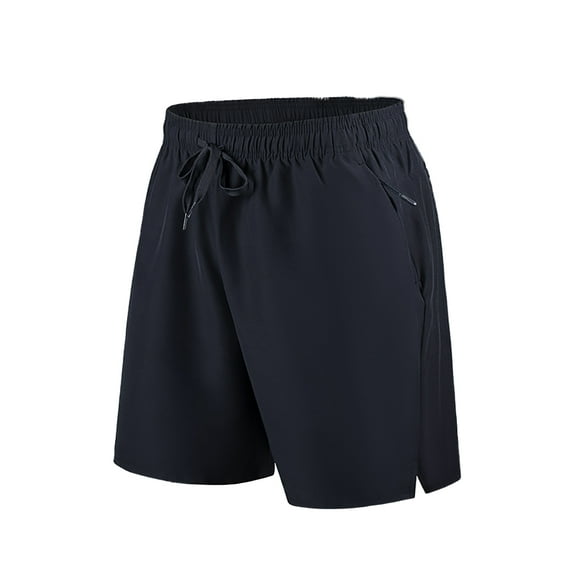 FJUCHAI Men's Plus Size Ice Silk Shorts Dry-Fit Sweat Resistant Active Athletic Performance Shorts Beach Pants Sizes up to M-6XL