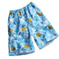 thumbnail image 1 of Fjuchai Men's Loose Beach Shorts Sports Loose Quick Shorts Fashion Print Shorts Casual Sweat Pants Elastic Shorts Xl-4XL, 1 of 9