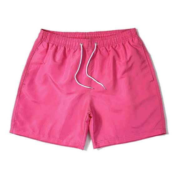 Fjuchai Men's Shorts Active Athletic Shorts Plus Size Shorts Board Shorts Relaxed Summer Drawstring Male Shorts with Pockets M-3XL
