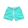 thumbnail image 1 of Fjuchai Men's Shorts Casual Athletic Sweat Shorts Elastic Waist Drawstring Lightweight Summer Beach Shorts with Pockets S-3XL, 1 of 10