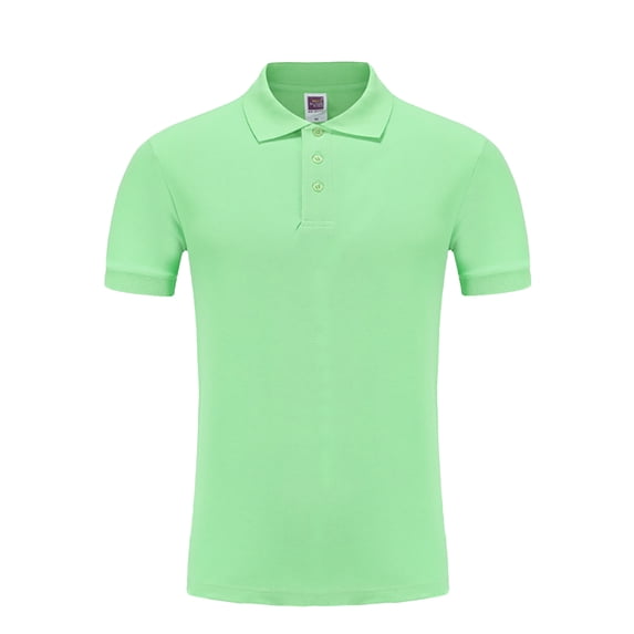 Fjuchai Men's T-Shirt Summer Golf Shirts Short Sleeve Tee Shirts for Cotton Neutral Pullover Tops with Buttons Multifunctional T-Shirt S-3XL