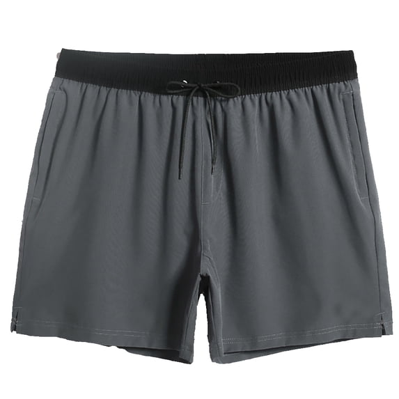 Fjuchai Mens Summer Swim Trunks Male Quick-Drying Beach Swim Shorts S-XXL