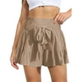 thumbnail image 1 of Fjuchai Womens Ruffles Shorts Female Summer Casual Versatile Skirt Pants S-XL, 1 of 10