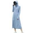 thumbnail image 1 of Fjuchai Women Long Sleeve Sun Protection Jacket Summer Ice silk Whole Body Hooded Sunscreen Clothing L-XL, 1 of 9
