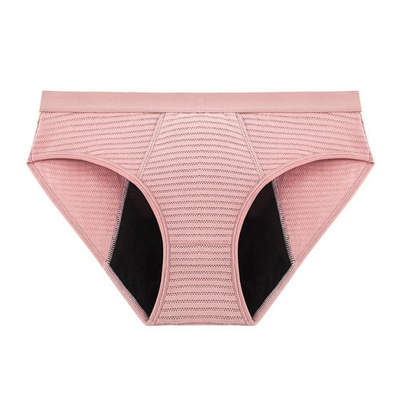 Fjuchai Women's Underwear Female Underpants Leak-Proof Postpartum Menstrual Panties Briefs for Women Girls S-XXL