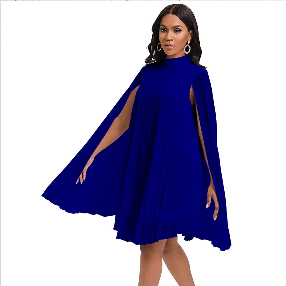 Cute Ann Womens Scoop Neck Plus Size Elegant Summer Cape