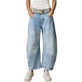 thumbnail image 1 of Fjuchai Womens High Waisted Jeans Pants for Female Haren Casual Straight Denim Trousers XS-XXXL, 1 of 10