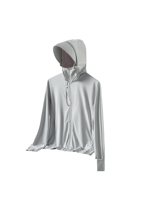 Womens Spf 50 Shirts Long Sleeve Lightweight//Ice Silk Long Sleeve Hiking Shirt Women//Womens Sun Protection Shirts//Women Sun Shirt//Hooded Sun Shirt Women//M-4XL