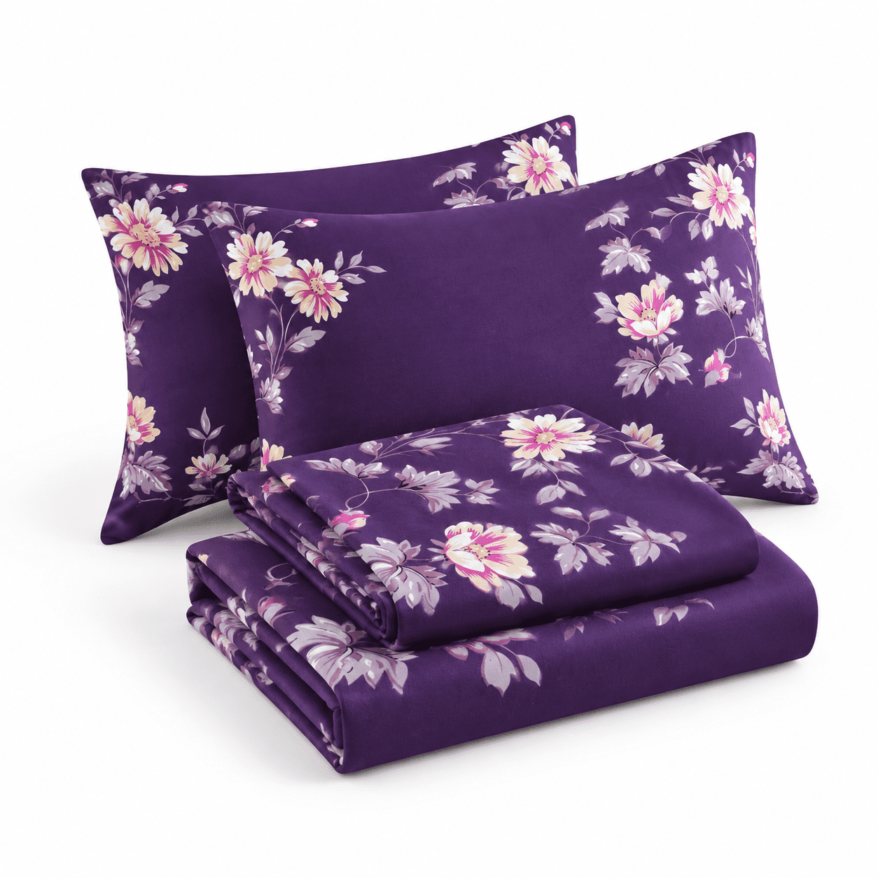 Fl3-piece Sheet Set - Sheets Blend Rayon Derived From Soft & Breathable ...