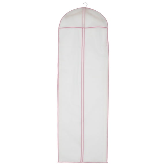 FlGard 180cm Wedding Dress Bag Clothes Covers with Zipper Garment Dustproof Covers Mothproof Dress Bag Clothing Protector Clear