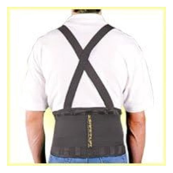 Fla 70-1101SBLK Safe-T-Lift LX Working Back Support, Black, Extra Small